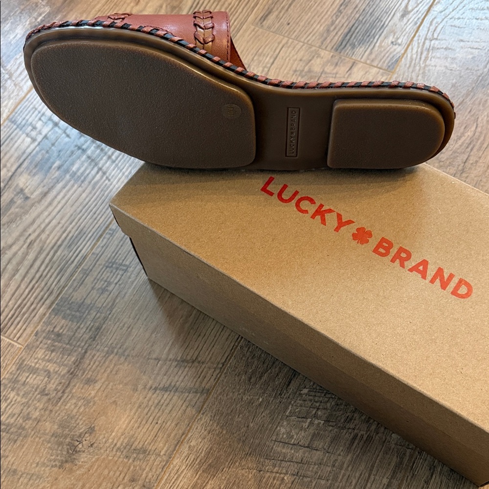 🆕 Lucky Brand Women’s Zanora Slide Sandals - Picture 3 of 4